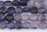 CCB1146 15 inches 4mm faceted coin sugilite beads