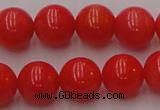 CCB126 15.5 inches 8mm round red coral beads strand wholesale