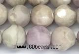 CCB1270 15 inches 10mm faceted kunzite gemstone beads