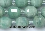 CCB1434 15 inches 7mm - 8mm faceted amazonite beads