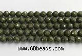 CCB793 15.5 inches 10mm faceted round gemstone beads wholesale