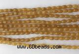 CCB802 15.5 inches 4*6mm rice red aventurine gemstone beads wholesale