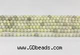 CCB828 15.5 inches 6mm round ivory jasper gemstone beads wholesale