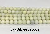 CCB830 15.5 inches 10mm round ivory jasper gemstone beads wholesale