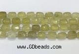 CCB895 11*15mm-12*16mm faceted cuboid quartz beads wholesale