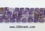 CCB897 11*15mm-12*16mm faceted cuboid ametrine beads wholesale