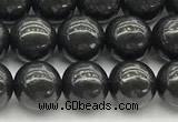 CCB966 15 inches 8mm round shungite gemstone beads wholesale