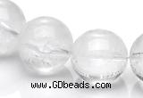 CCC10 15.5 inches 16mm round white crystal beads Wholesale