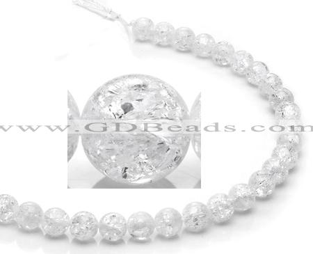 CCC15 grade A 10mm round white crystal beads Wholesale