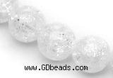 CCC17 14mm round grade A white crystal beads Wholesale