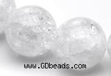 CCC20 20mm round grade A white crystal beads Wholesale