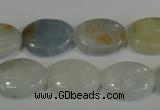 CCE14 15.5 inches 13*18mm oval natural celestite gemstone beads