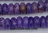 CCG122 15.5 inches 5*9mm rondelle charoite gemstone beads