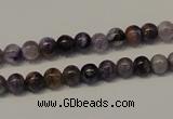 CCG25 15.5 inches 6mm round natural charoite gemstone beads