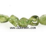 CCH17 16 inches green peridot chips gemstone beads wholesale