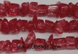 CCH262 34 inches 4*6mm synthetic crack crystal chips beads wholesale