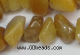 CCH271 34 inches 8*12mm yellow aventurine chips gemstone beads wholesale