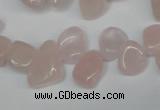 CCH311 15.5 inches 10*15mm rose quartz chips gemstone beads wholesale