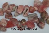 CCH328 15.5 inches 10*15mm rhodochrosite chips gemstone beads wholesale