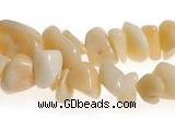 CCH35 35 inches pale yellow topaz chips gemstone beads wholesale