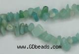 CCH45 32 inches 5*8mm amazonite chip gemstone beads wholesale