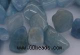 CCH610 15.5 inches 6*8mm - 10*14mm aquamarine chips gemstone beads