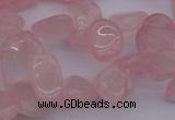 CCH611 15.5 inches 6*8mm - 10*14mm rose quartz chips gemstone beads