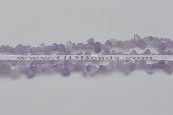 CCH641 15.5 inches 6*8mm - 10*14mm lavender amethyst chips beads