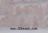 CCH653 15.5 inches 5*8mm - 6*10mm rose quartz chips beads