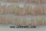 CCH656 15.5 inches 5*8mm - 6*10mm morganite gemstone chips beads