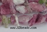 CCH706 15.5 inches 6*8mm - 10*14mm pink tourmaline chips beads