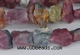 CCH707 15.5 inches 6*8mm - 10*14mm watermelon tourmaline chips beads