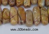 CCH711 15.5 inches 5*10mm - 5*15mm venus jasper chips beads