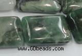 CCJ02 15.5 inches 22*30mm rectangle natural African jade beads wholesale