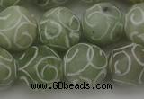 CCJ205 15.5 inches 14mm round China jade beads wholesale