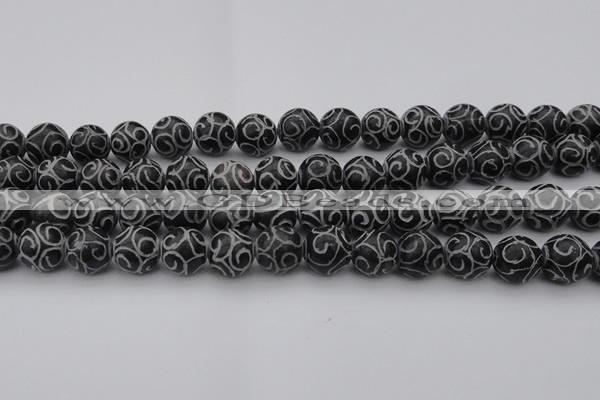 CCJ224 15.5 inches 12mm round China jade beads wholesale