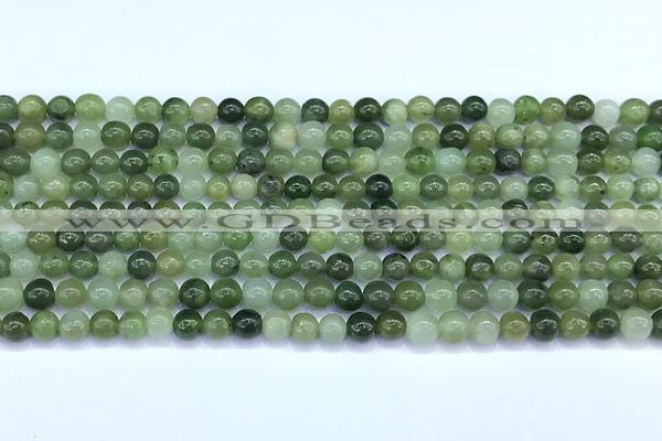 CCJ380 15 inches 4mm round China jade beads