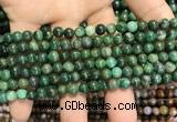 CCJ400 15.5 inches 4mm round west African jade beads wholesale