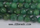 CCJ411 15.5 inches 6mm faceted round west African jade beads