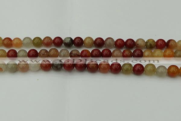 CCJ453 15.5 inches 10mm round colorful jasper beads wholesale