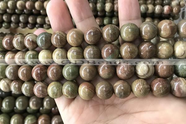 CCJ474 15.5 inches 12mm round rainbow jasper beads wholesale