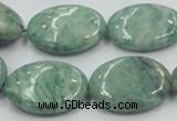 CCJ51 15.5 inches 18*25mm oval African jade gemstone beads