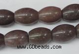 CCN116 15.5 inches 12*16mm rice candy jade beads wholesale