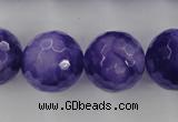 CCN1258 15.5 inches 18mm faceted round candy jade beads wholesale