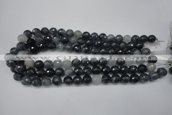 CCN1265 15.5 inches 12mm faceted round candy jade beads wholesale