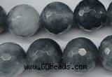 CCN1267 15.5 inches 16mm faceted round candy jade beads wholesale