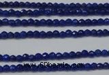 CCN1314 15.5 inches 3mm faceted round candy jade beads wholesale