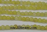 CCN1321 15.5 inches 4mm faceted round candy jade beads wholesale