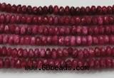 CCN1350 15.5 inches 2*4mm faceted rondelle candy jade beads