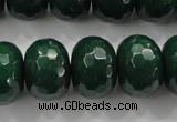 CCN1418 15.5 inches 13*18mm faceted rondelle candy jade beads